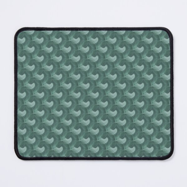 Item preview, Retro Circle Swirl Pattern in Dark Teal designed and sold by Artistestella.