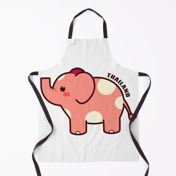 Item preview, Cute Kawaii Pink Elephant Cartoon, Adorable Baby Elephant, Sweet Animal Sticker, Minimal Cute Graphic for Kids & Animal Lovers designed and sold by PrintelloTH.