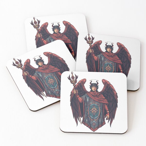 Item preview, Digital Tapestry Guardian – Devil Angel of the Esports Legacy designed and sold by Artisan Finds Online.