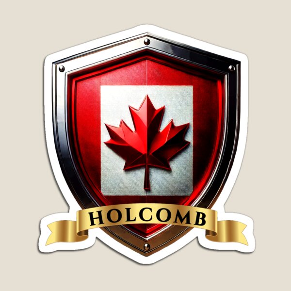 Item preview, Holcomb Canadian Heritage Crest Shield designed and sold by Highlandkings.