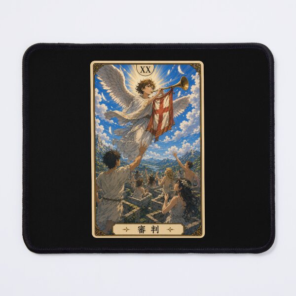 Item preview, Tarot card the judgment in anime style designed and sold by ProjecTees.