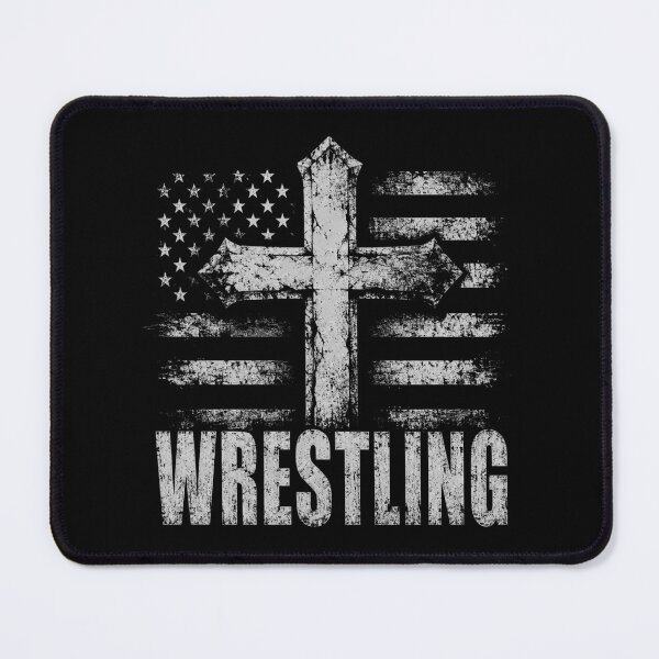 Item preview, Wrestling Patriotic American Flag, Christian and Jesus Lover designed and sold by OlakunleOloroz.