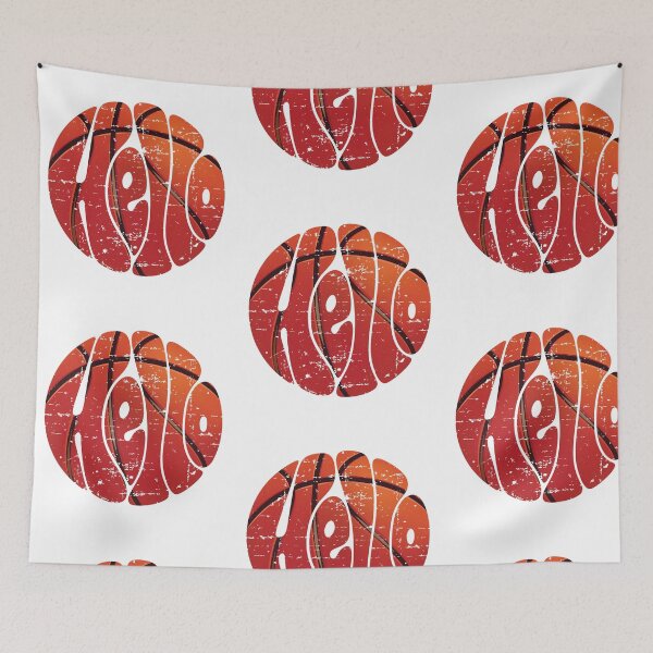 Item preview, Hello Basketball Old Style | Retro Basketball Typography Design | Old School Sports Ball Graphic designed and sold by Yodypee.