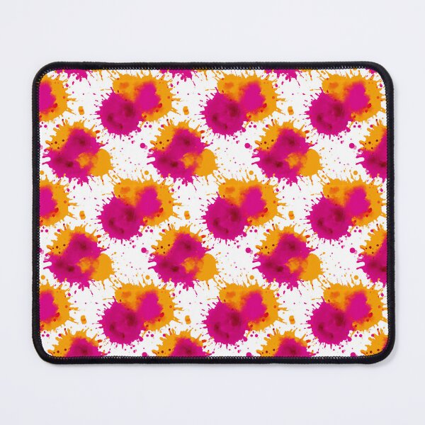 Item preview, Vibrant Pink And Orange Watercolor Splatter Pattern designed and sold by igraphixart.
