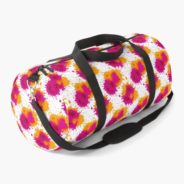 Item preview, Vibrant Pink And Orange Watercolor Splatter Pattern designed and sold by igraphixart.
