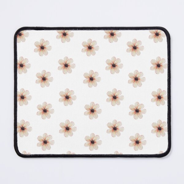 Item preview, Pink Beige Flowers Botanical Print designed and sold by pensational.