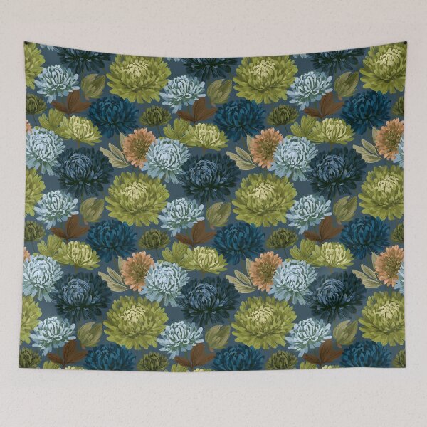 Item preview, Chic Chrysanthemum Floral - Hawaiian Flower Pattern  - Christmas Gifts For Dad designed and sold by RoyalStarsPatts.