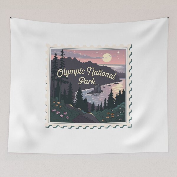 Item preview, Olympic National Park Washington State Travel Souvenir designed and sold by Simsimah26Parks.