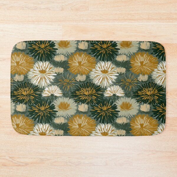 Item preview, Blooming Chrysanthemum Flower  - Retro Flower Floral  - Christmas Gifts For Her designed and sold by RoyalStarsPatts.