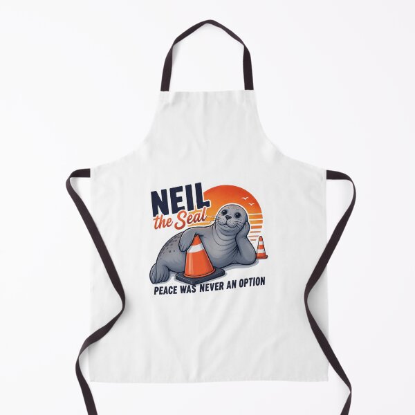 Item preview, Neil la foca La paz nunca fue una opción designed and sold by EchoWear-10M.