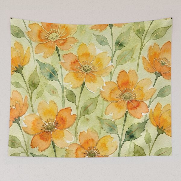 Item preview, Orange Flower  designed and sold by GraphicsClub.