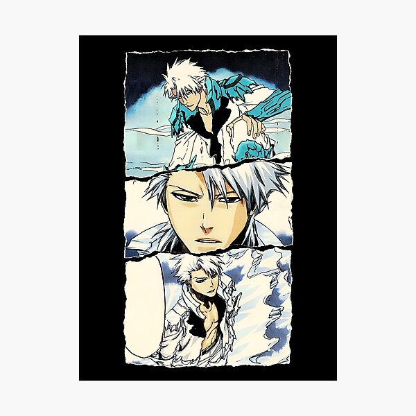 Item preview, Hitsugaya Toshiro Bleach Bold Anime Character Shirt designed and sold by Senpaiwaves.