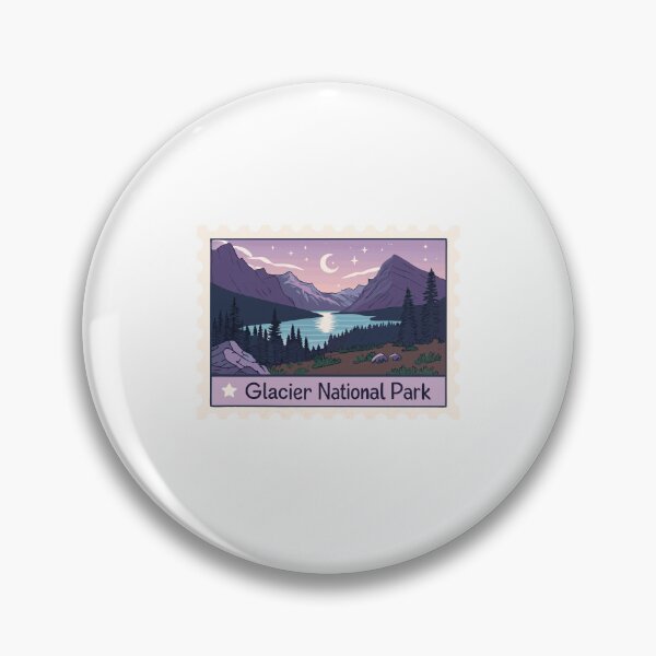Item preview, Glacier National Park National Park Travel Adventure Hiking designed and sold by Simsimah26Parks.