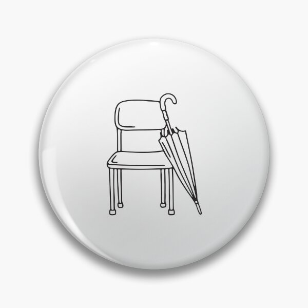 Item preview, Closed Umbrella on Classroom Chair designed and sold by rasagamastore.
