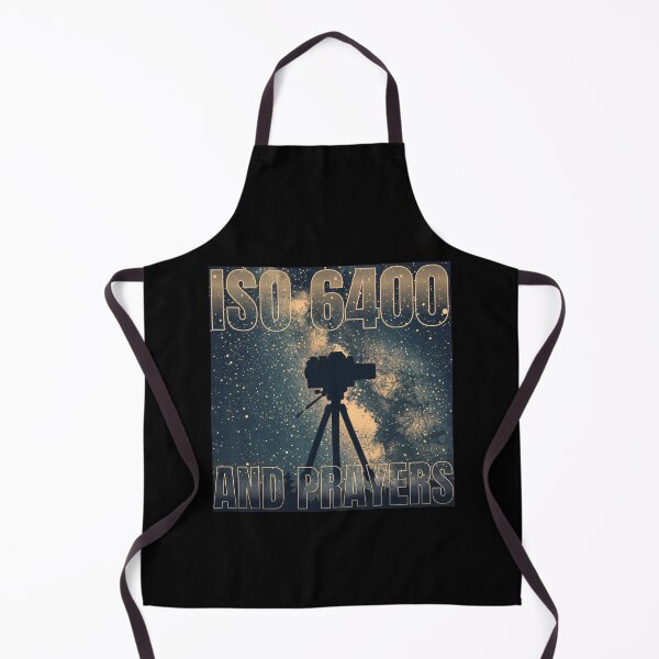 Item preview, ISO 6400 and Prayers Funny Astrophotography Design designed and sold by Bajszon.