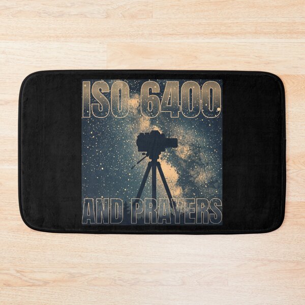 Item preview, ISO 6400 and Prayers Funny Astrophotography Design designed and sold by Bajszon.