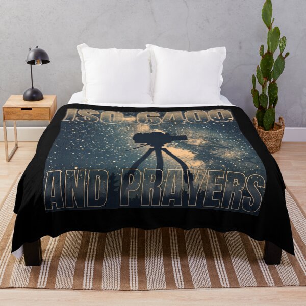 Item preview, ISO 6400 and Prayers Funny Astrophotography Design designed and sold by Bajszon.