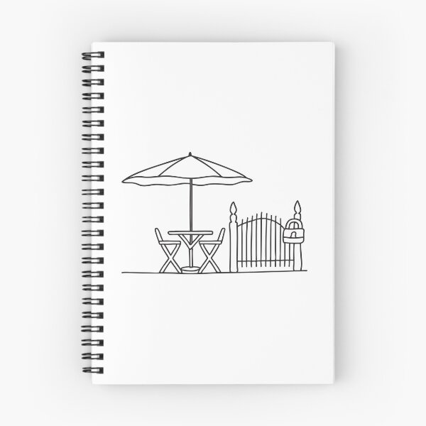 Item preview, Patio Umbrella Set Near Gate designed and sold by rasagamastore.