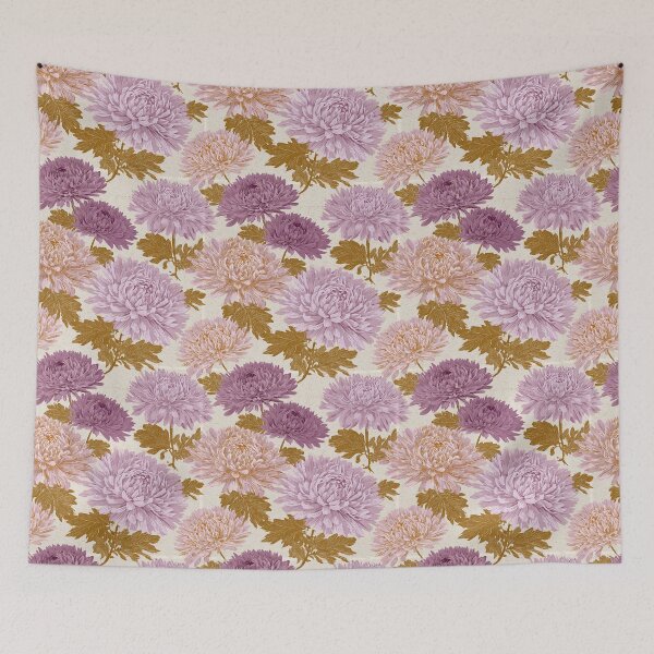 Item preview, Graceful Chrysanthemum Floral  - Botanical Garden Pattern  - Christmas Gifts For Husband designed and sold by RoyalStarsPatts.