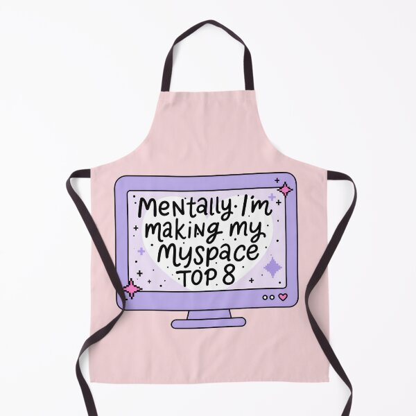 Item preview, Mentally I'm Making My Myspace Top 8 Funny Y2K Internet Nostalgia Design designed and sold by ronakris009.
