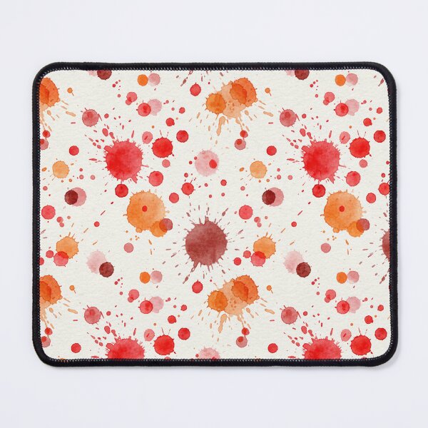 Item preview, Abstract Red & Orange Watercolor Splatter Pattern designed and sold by wissal.studio.