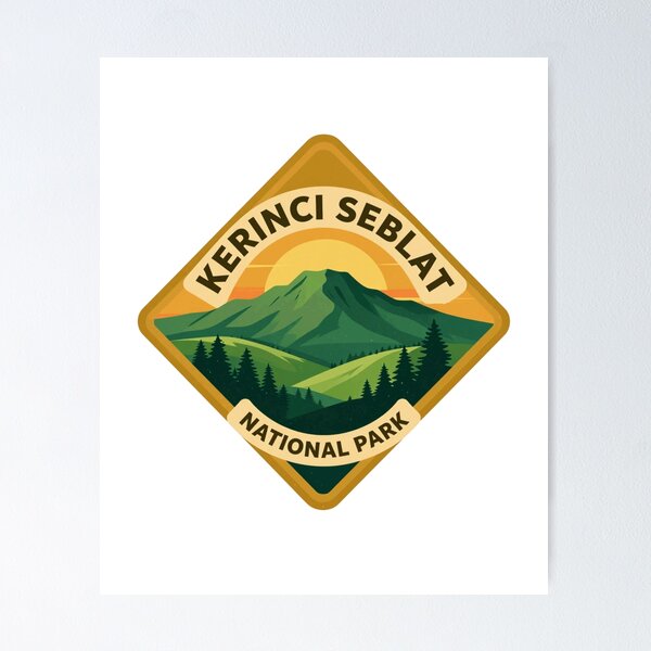 Item preview, Kerinci Seblat National Park Indonesia Travel Hiking Outdoor Adventure designed and sold by Simsimah26Parks.