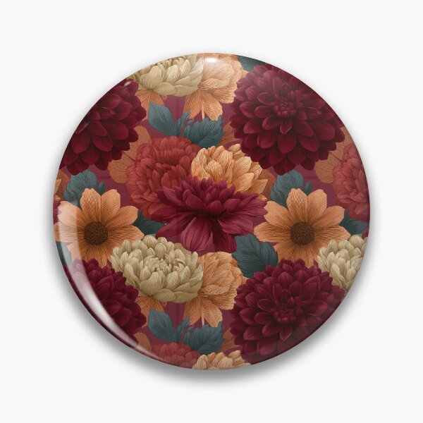 Item preview, Lush Chrysanthemum Flower - Tropical Flower Pattern  - Christmas Gifts For Men designed and sold by RoyalStarsPatts.