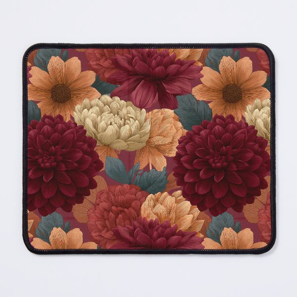 Item preview, Lush Chrysanthemum Flower - Tropical Flower Pattern - Christmas Gifts For Men designed and sold by RoyalStarsPatts.