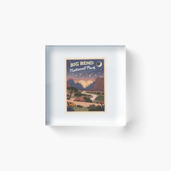Item preview, Big Bend National Park Texas Travel Hiking Camping Souvenir designed and sold by Simsimah26Parks.
