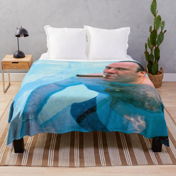 Item preview, Poster The Sopranos - Tony Cigar in Pool Painting designed and sold by johnhaugg.
