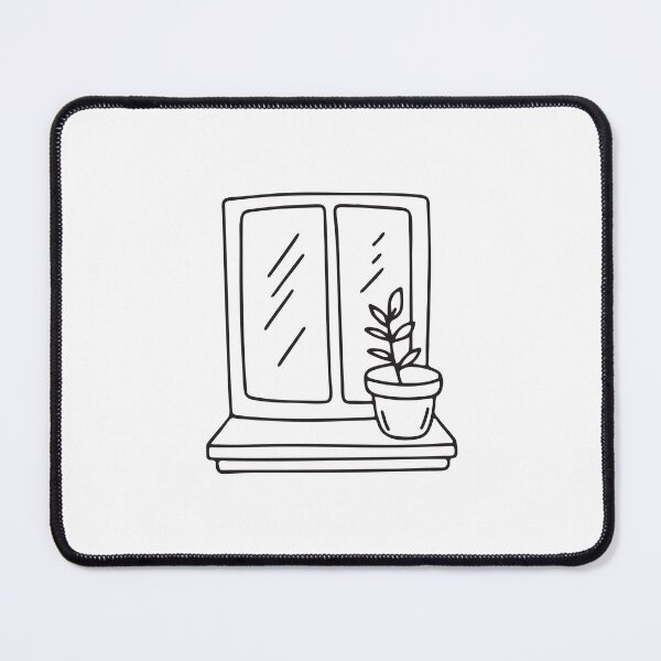 Item preview, Flower Pot on Window Edge designed and sold by rasagamastore.