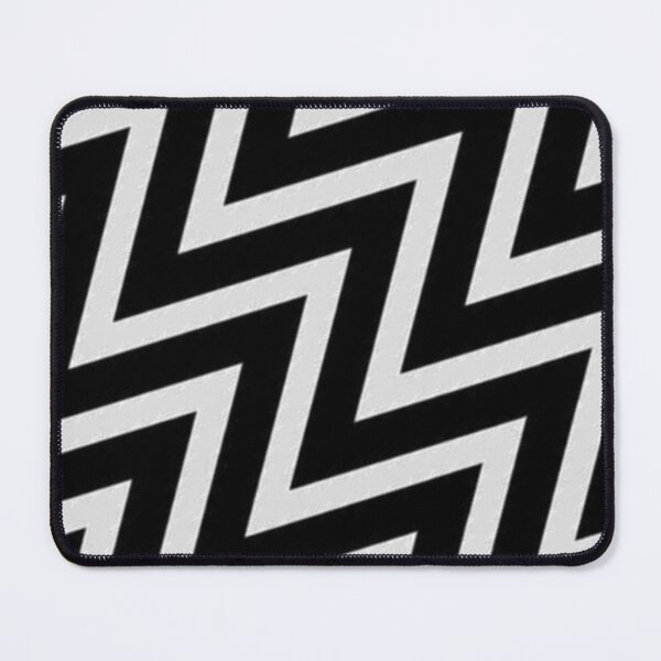 Item preview, Black and White Zig Zag Pattern designed and sold by ZedColors.