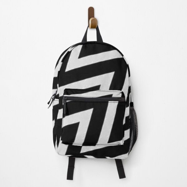 Item preview, Black and White Zig Zag Pattern  designed and sold by ZedColors.