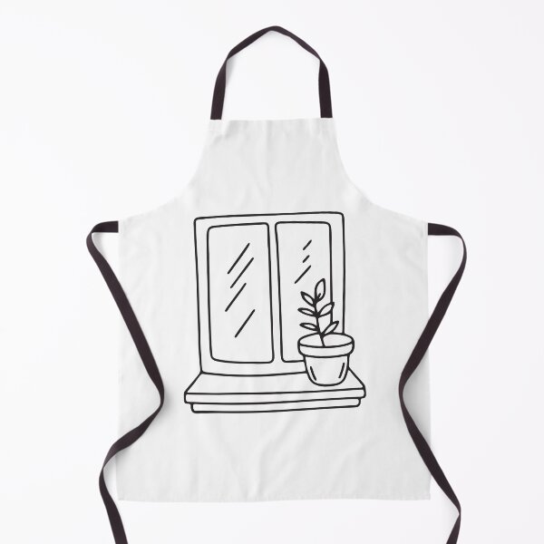 Item preview, Flower Pot on Window Edge designed and sold by rasagamastore.