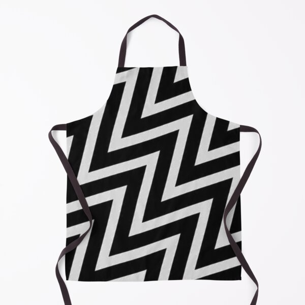 Item preview, Black and White Zig Zag Pattern designed and sold by ZedColors.