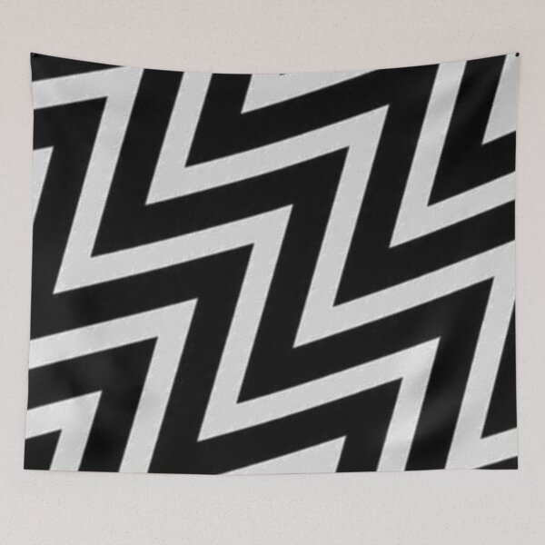 Item preview, Black and White Zig Zag Pattern  designed and sold by ZedColors.