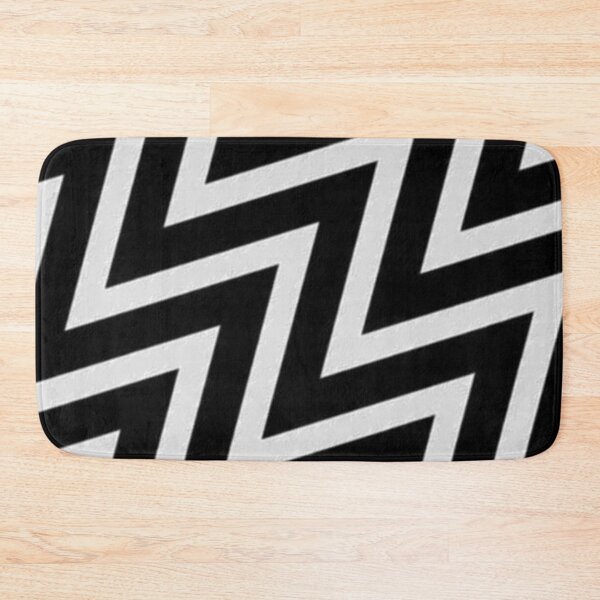 Item preview, Black and White Zig Zag Pattern  designed and sold by ZedColors.