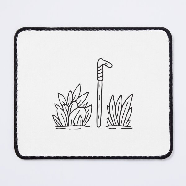 Item preview, Hiking Stick Beside Underbrush designed and sold by rasagamastore.