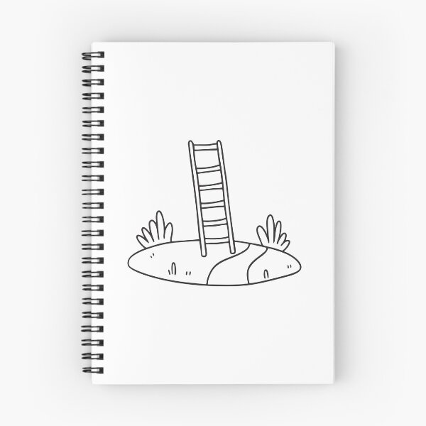 Item preview, Ladder on Sloped Garden Path designed and sold by rasagamastore.