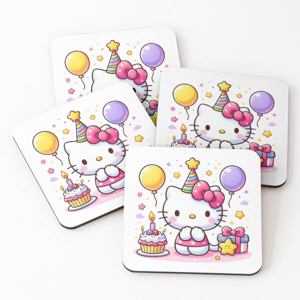 Item preview, Hello Kitty Birthday Party Kawaii Aesthetic Celebration designed and sold by rfd2.