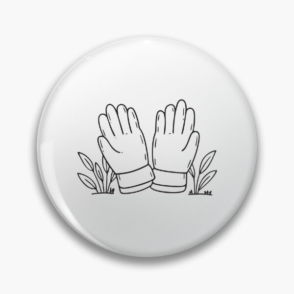Item preview, Garden Gloves Caught in Underbrush designed and sold by rasagamastore.