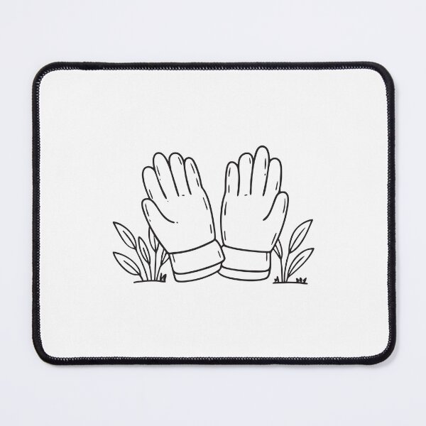 Item preview, Garden Gloves Caught in Underbrush designed and sold by rasagamastore.