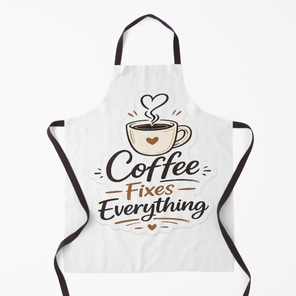 Item preview, Coffee Fixes Everything Sticker designed and sold by Genzfirevibes.