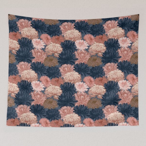 Item preview, Colorful Chrysanthemum Texture  - Birth Flower Pattern  - Christmas Gifts For Wife designed and sold by RoyalStarsPatts.