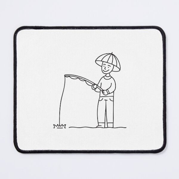 Item preview, Umbrella Hat Fisherman Casting Rod designed and sold by rasagamastore.
