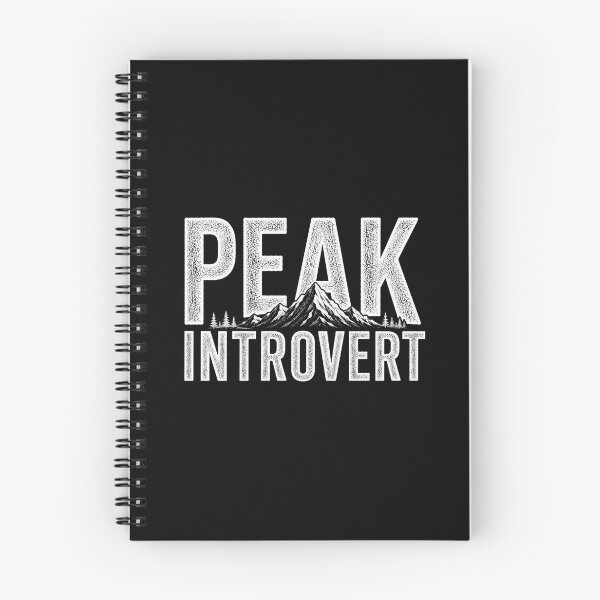 Item preview, Peak Introvert Hiking Funny Outdoor Design designed and sold by Miles&Moments.