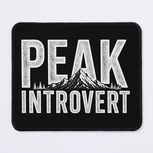 Item preview, Peak Introvert Hiking Funny Outdoor Design designed and sold by Miles&Moments.