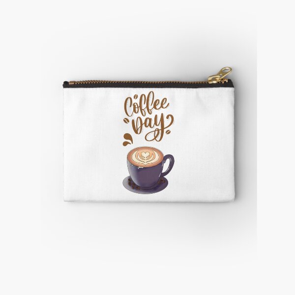 Item preview, ​Coffee Day Cute Latte Art Ceramic Mug Illustration designed and sold by ThunderRed.