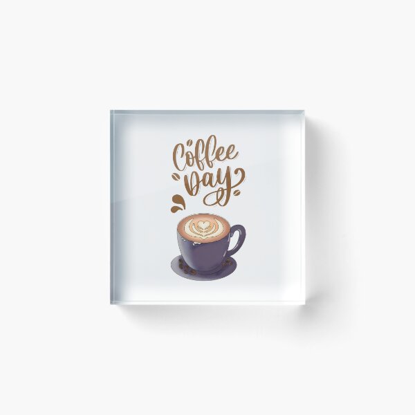 Item preview, ​Coffee Day Cute Latte Art Ceramic Mug Illustration designed and sold by ThunderRed.