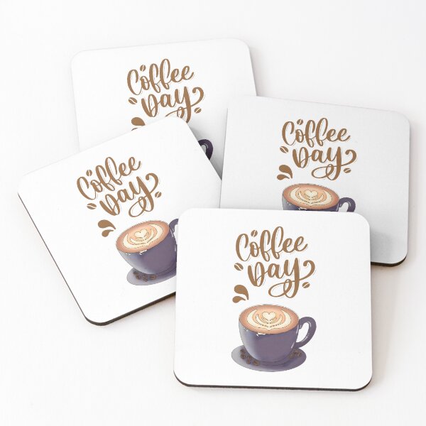 Item preview, ​Coffee Day Cute Latte Art Ceramic Mug Illustration designed and sold by ThunderRed.